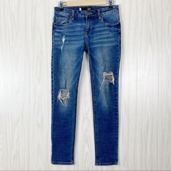 KUT From The Kloth | Distressed Catherine Boyfriend Jean Size 00 - Picture 1 of 7